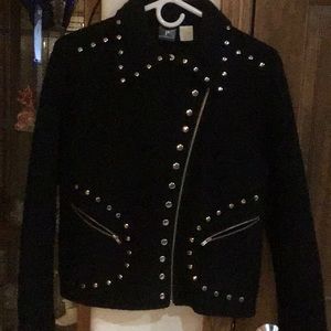 Boiled wool jacket